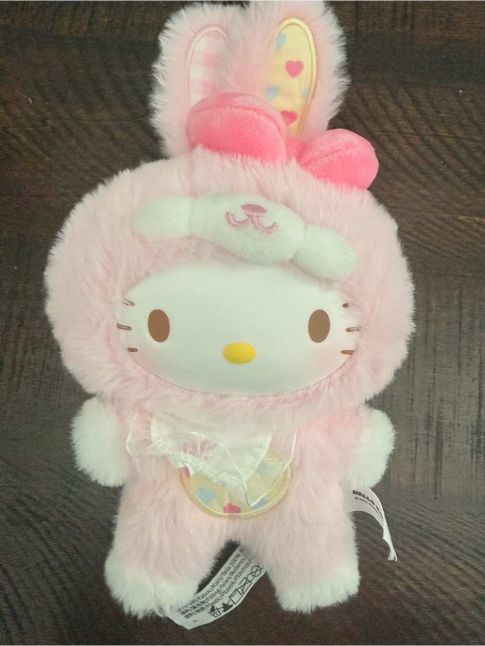 TOPTOY x Sanrio Hello Kitty Berry Elf Pink Bunny Vinyl Plush 2025 Collectible - Picture 6 of 8